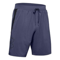Under Armour Qualifier Speedpocket Linerless 9 inch Shorts 'Navy' 1350889-497