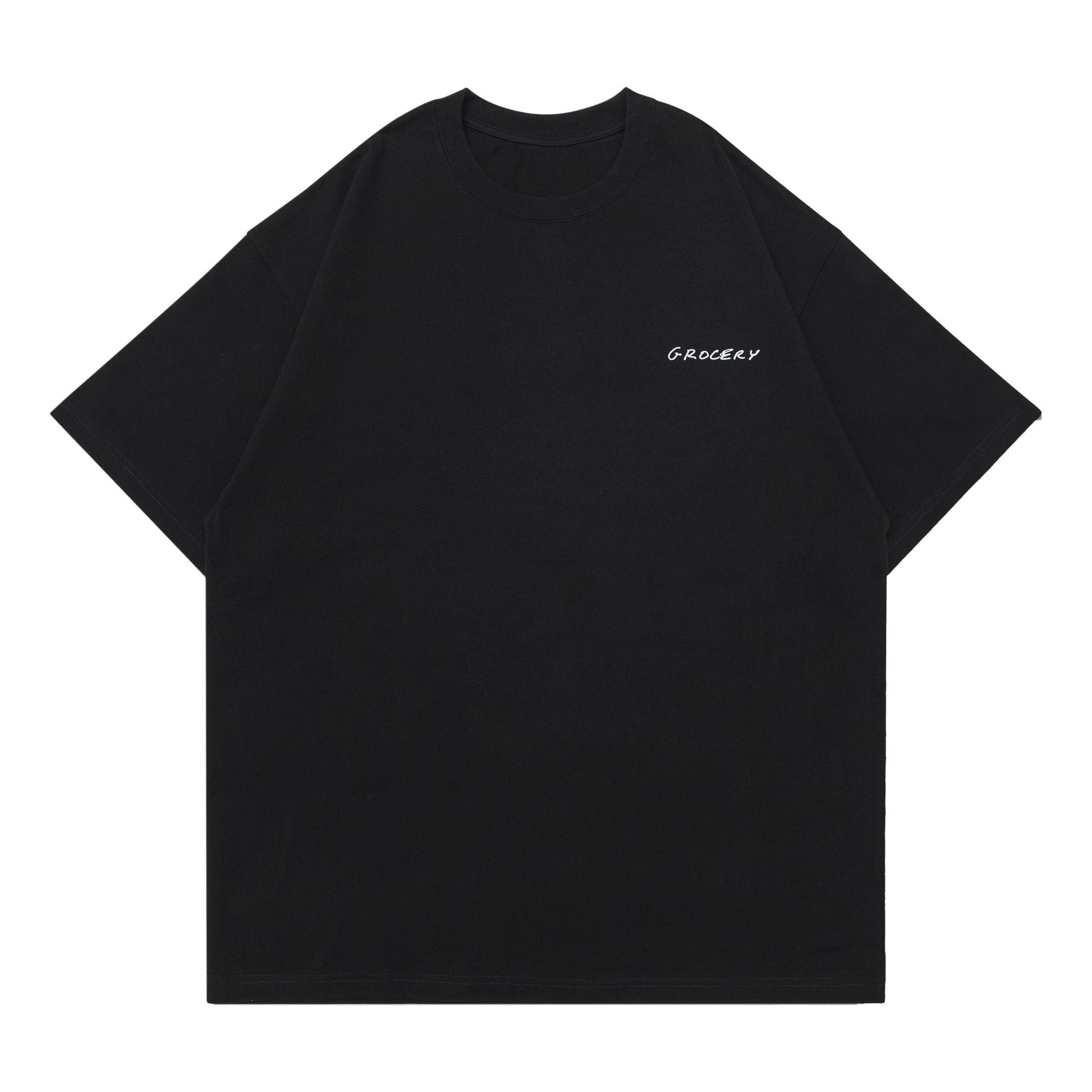 Grocery Rose Tee By Adam Lister GRO-ROSE-BLK