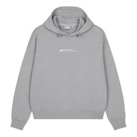 (WMNS) New Balance Lifestyle Casual Hoodie Asia Sizing 'Grey' 5CD37302-GR