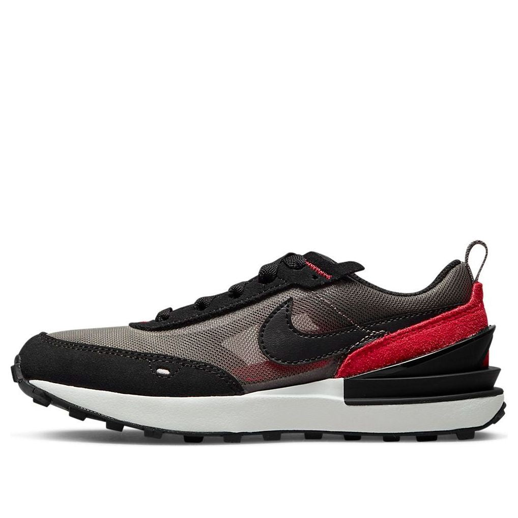 (PS) Nike Waffle One 'Flat Pewter Siren Red' DC0480-006