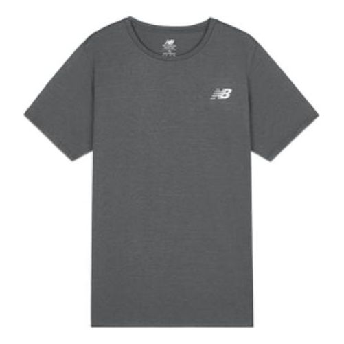 New Balance Essential Logo T-Shirt Asia Sizing 'Black' AMT01012-BK