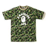 BAPE ABC College Tee Green BAPE-SS18-032