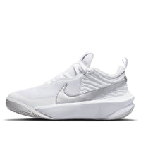 (GS) Nike Team Hustle D10 'White Metallic Silver' CW6735-100