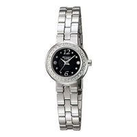 CASIO SHEEN Waterproof Stainless Steel Strap Black Analog SHN-4010D-1ADR