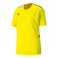 PUMA Teamcup Jersey Logo T-Shirt 'Yellow' 704386-07
