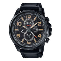 CASIO Male EDIFICE Japan / South Korea Fashion Mens Black Analog EFR-302L-1A