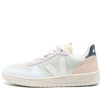 Veja V-10 Lace-Up Suede Sneakers 'Jade Pink' VX0303119