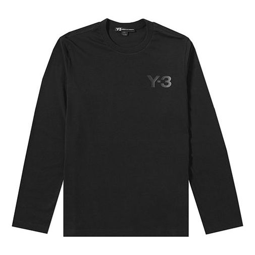 Men's Y-3 Classic Logo Long Sleeves Black DP0568