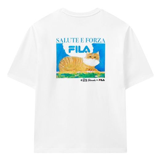 FILA x Pepe Shimada Short Sleeve Men's White F11M123189F-WT