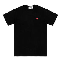 COMME des GARCONS PLAY SS25 Small Heart T-Shirt 'Black' AX-T304-051-1