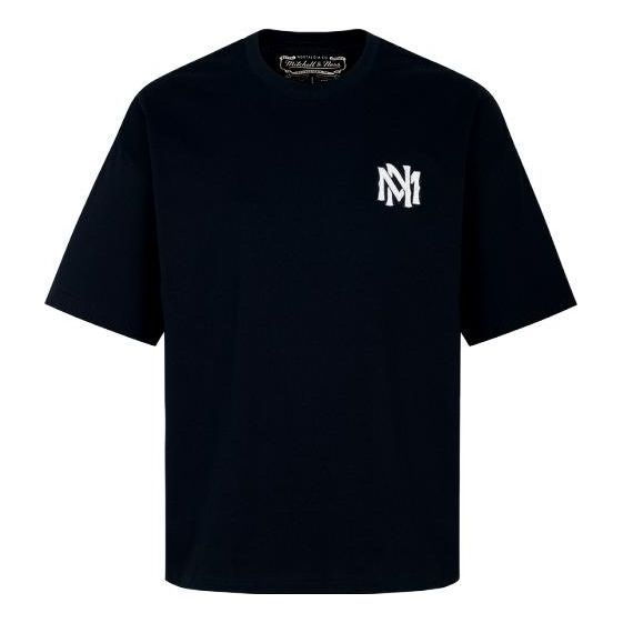 Mitchell & Ness Logo Legendary T-shirt 'Black' MNJYSST23016-BLACK