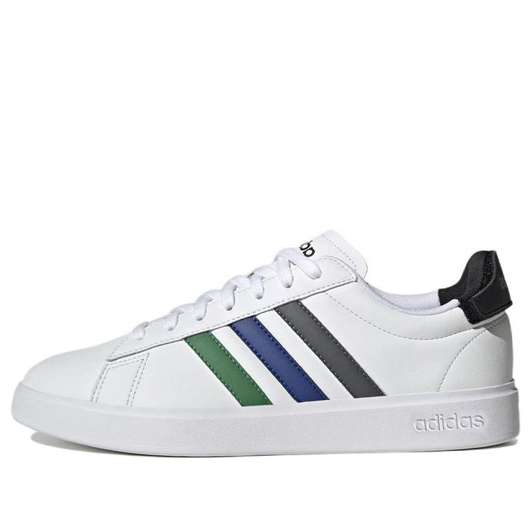 adidas Grand Court 2.0 'Green Blue Grey Stripe' GW7172