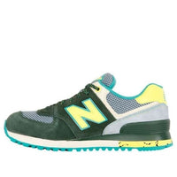 (WMNS) New Balance 574 Series Low-Top 'Olive Green Yellow' WL574TSZ