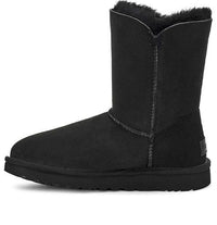 (WMNS) UGG Bailey Zip Short Fleece Lined Black 1112480-BLK