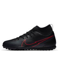 (GS) Nike Jr. Mercurial Superfly 7 Club TF Turf 'Black Red' AT8156-060