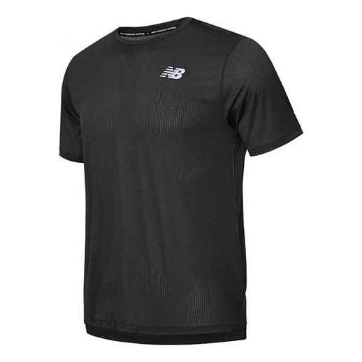 New Balance Impact Run T-Shirt Asia Sizing 'Black' AMT21262-BK