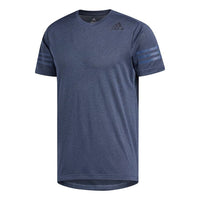 adidas Freelift Cc Training Sports Quick Dry Short Sleeve Blue Gray EC1101