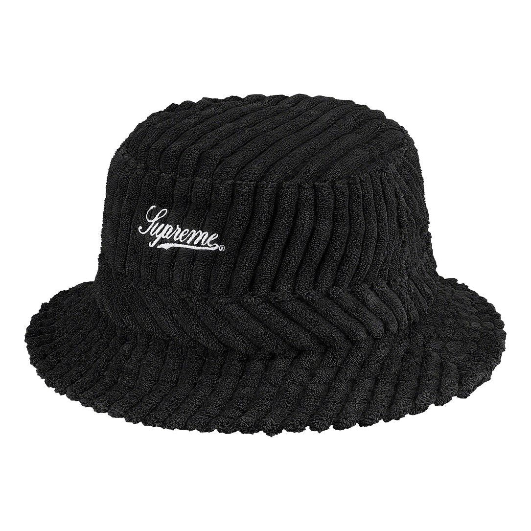 Supreme Terry Corduroy Crusher 'Black White' SUP-SS21-525