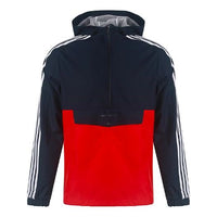 adidas neo Casual Windproof Sports Hooded Jacket Blue GJ8952