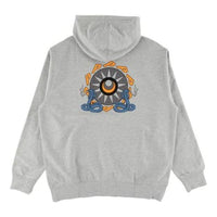 Men's PALACE Bunning Snake Pattern hooded Long Sleeves Gray P15HD030