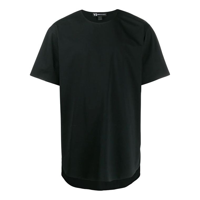 Men's Y-3 CRFT BOND TEE Sports Short Sleeve Black T-Shirt FN5754