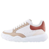 Alexander McQueen Court Trainers 'White Tan Red' 735780WID6A8804
