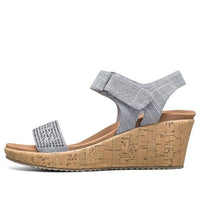 (WMNS) Skechers Beverlee Sandals Grey 119011-GRY