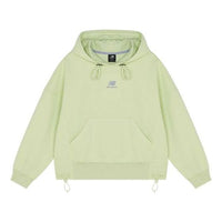 (WMNS) New Balance Casual Hoodie Asia Sizing 'Light Green' AWT13338-CFG