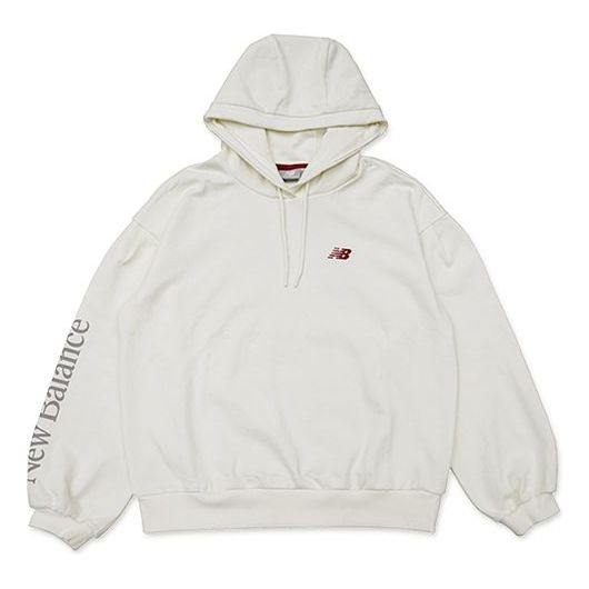 (WMNS) New Balance Sleeve Casual Sports Pullover Ivory NC933032-IV