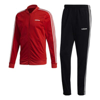 adidas 3-Stripes Sports Set Asia Sizing 'Red Black' FM6308