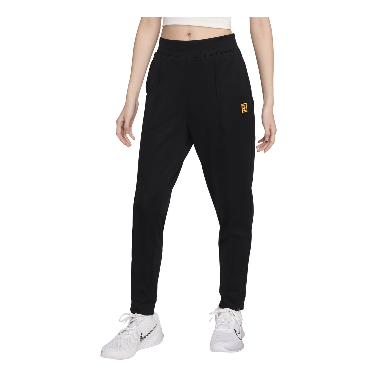 (WMNS) NikeCourt Dri-FIT Knit Tennis Trousers 'Black' DA4723-010