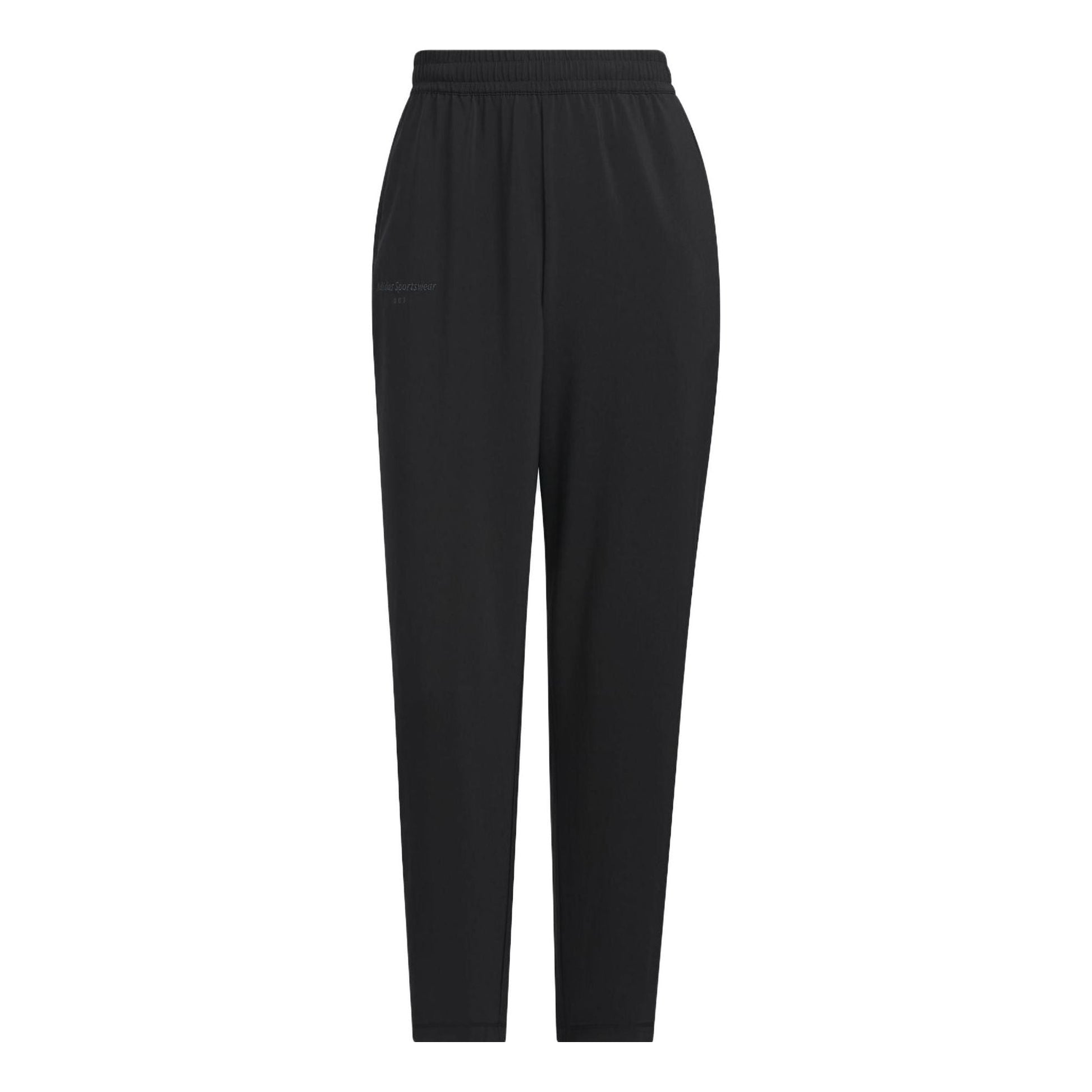 (WMNS) adidas Badge Of Sport Logo Pants 'Black' IS4943