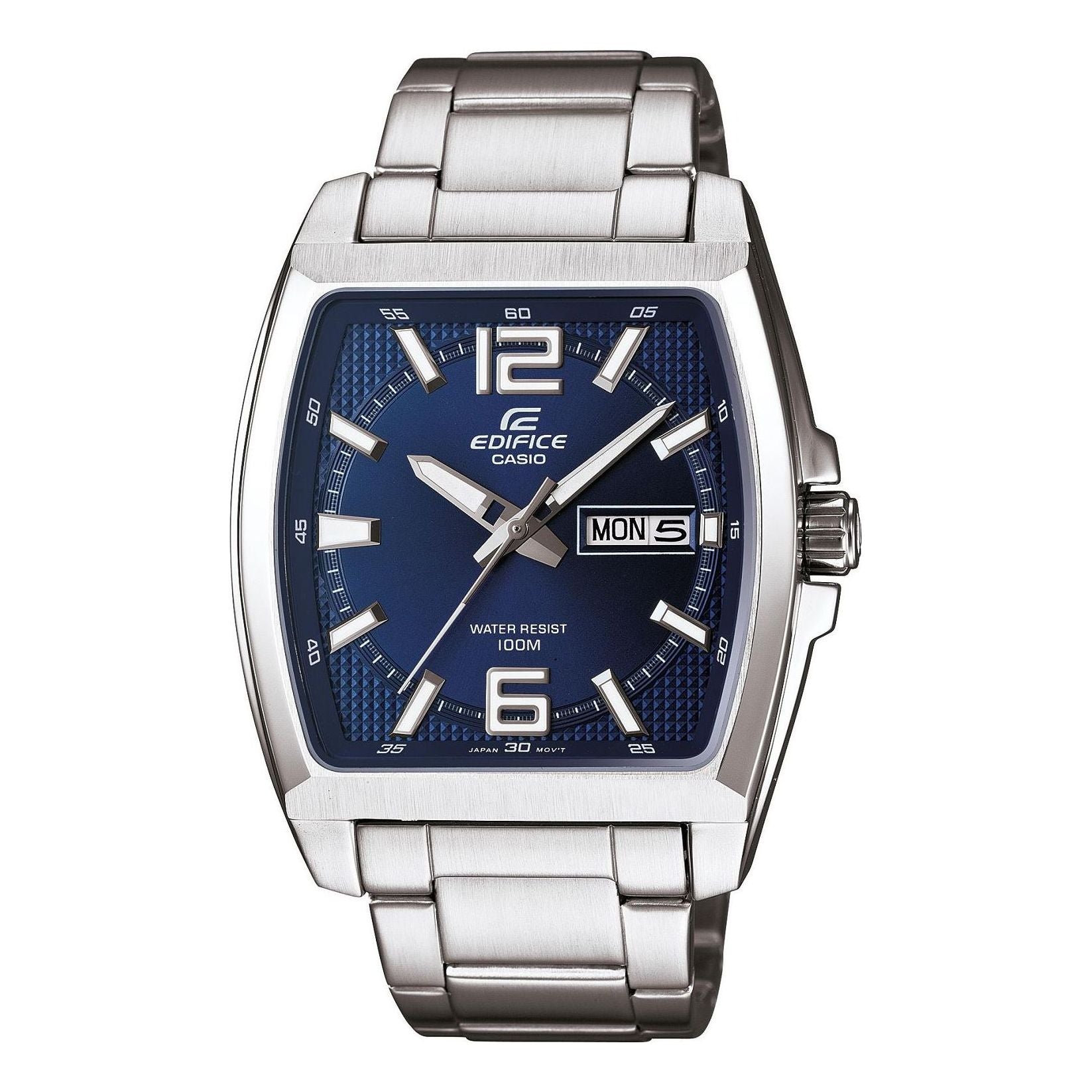 Men's CASIO Edifice Series Quartz Movement Watch Blue Mens EFR-100D-2AV