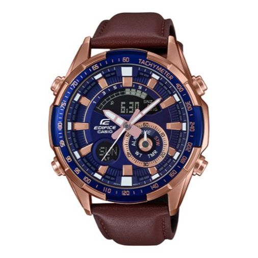 CASIO EDIFICE Serieses Men's Coffee Mens Brown Analog ERA-600GL-2A