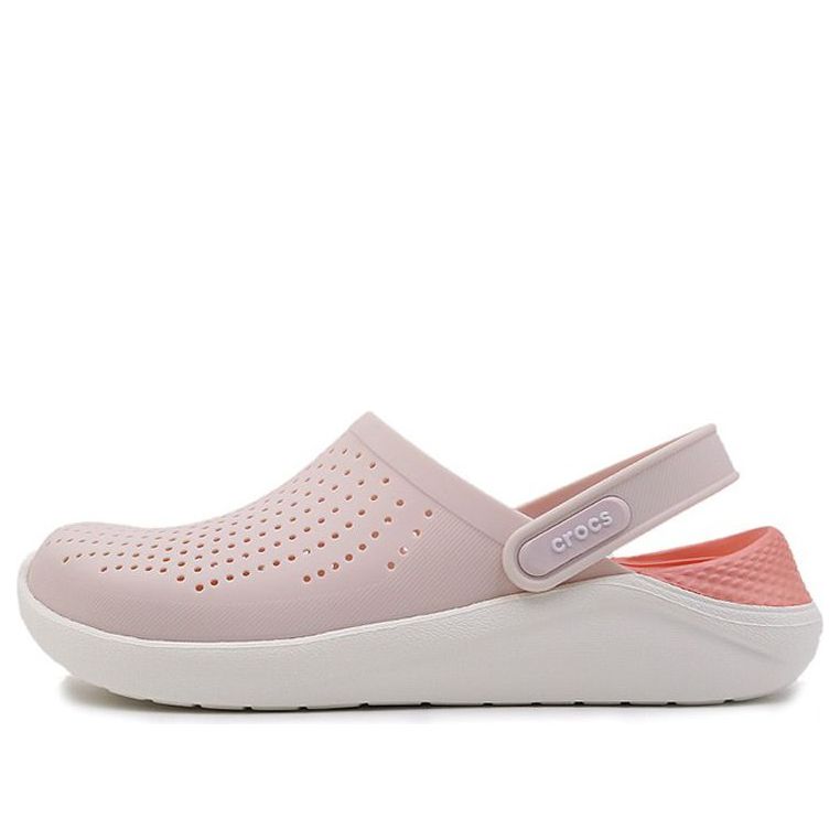 Crocs Adult LiteRide Clog-7 'Pink White' 204592-6PL