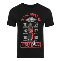 Air Jordan Printing Round Neck Short Sleeve Black 789654-010