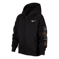 (GS) Nike Hooded Jacket 'Black' FV8447-010