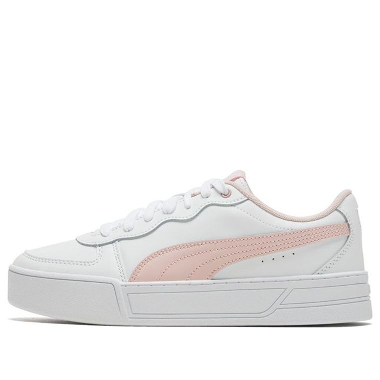 (WMNS) PUMA Skye White Pink 374764-04