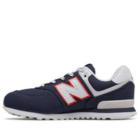 (GS) New Balance 574 Lace Shoes Blue GC574SOP