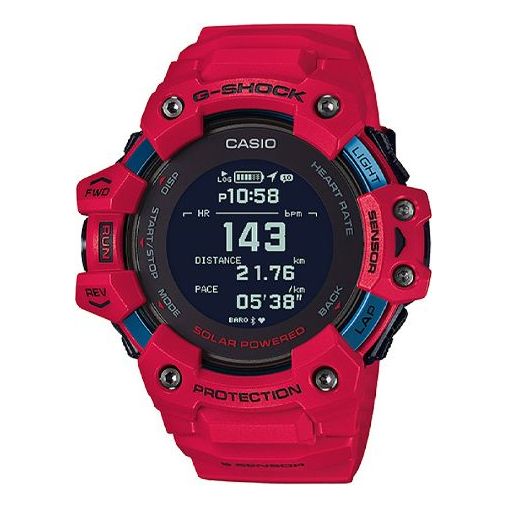 CASIO G-Shock Digital 'Red' GBD-H1000-4JR