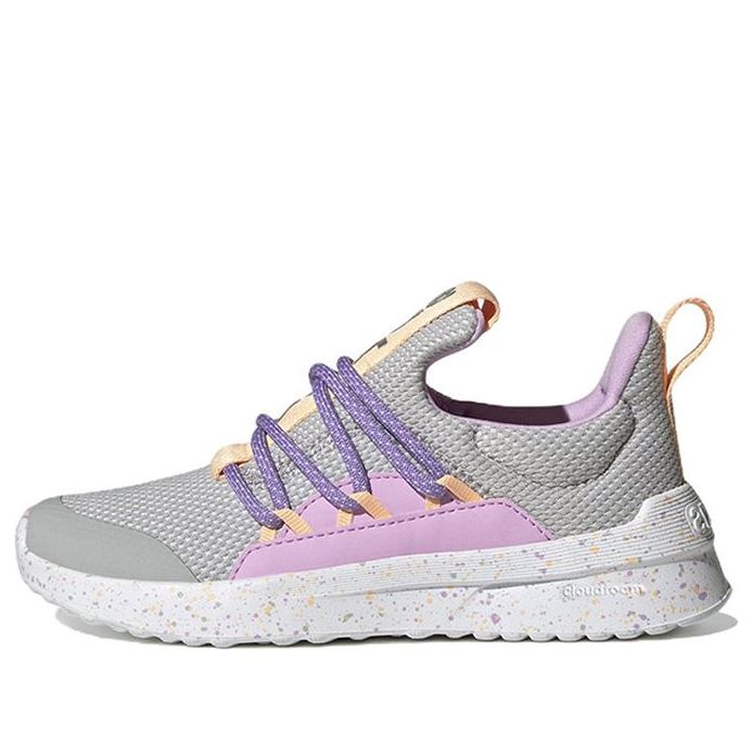 (GS) adidas Lite Racer Adapt 5.0 J 'Grey Lilac Orange' HQ3753