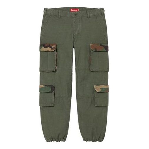 Supreme SS22 Week 1 Cargo Pant Multiple Pockets Bundle Feet Casual Pants Unisex SUP-SS22-150