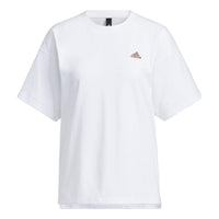 (WMNS) adidas Word T-Shirt Asia Sizing 'White' IA5249