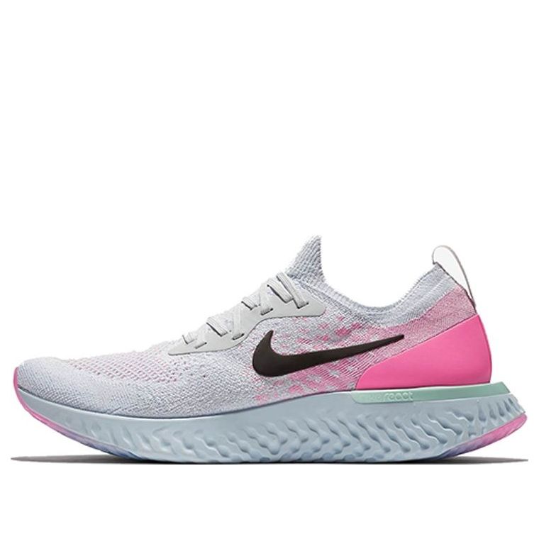 (WMNS) Nike Epic React Flyknit 'Pure Platinum' AQ0070-007