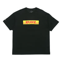 ASSC x DHL Crossover Alphabet Printing Short Sleeve Unisex Black ASST394