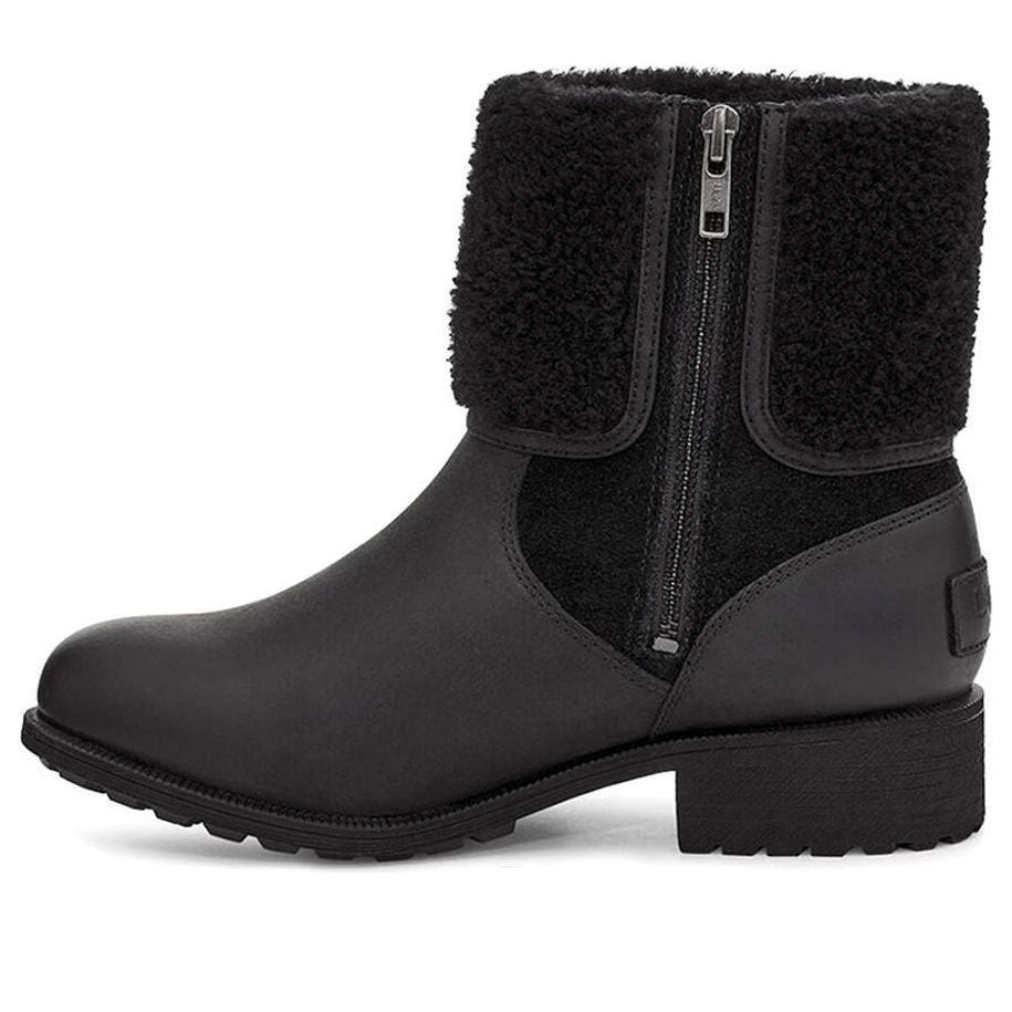 (WMNS) UGG Elings Snow Boots Black 1112620-BBLC
