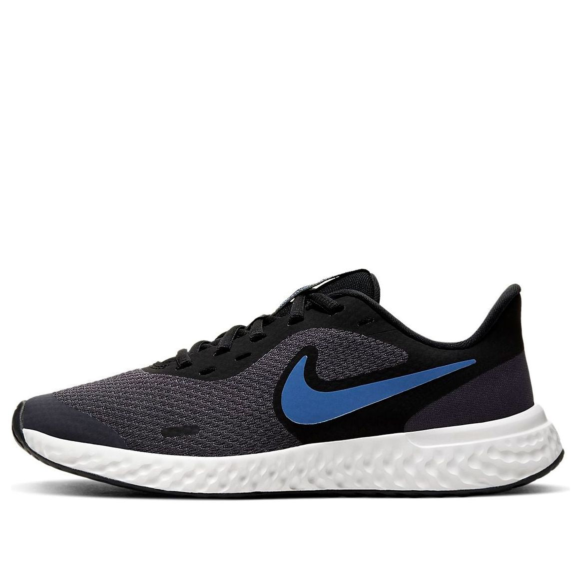 (GS) Nike Revolution 5 Low-Top Black/Blue BQ5671-009