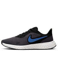 (GS) Nike Revolution 5 Low-Top Black/Blue BQ5671-009