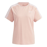 (WMNS) adidas neo Esntl3s Tee Casual Sports Breathable Short Sleeve Pink Red H65455