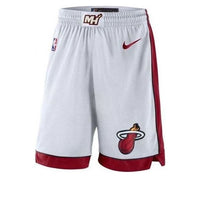 Nike NBA Swingman Shorts 'Miami Heat/White Red' AJ5619-100